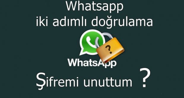 whatsapp iki adımlı doğrulama