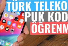 türk telekom puk kodu öğrenme ve değiştirme