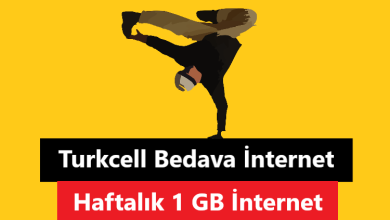 Turkcell 1 GB Bedava İnternet