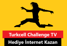 Turkcell Challenge TV Hediye İnternet Kazan