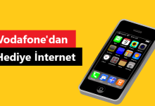 Vodafone Bedava İnternet Kampanyası