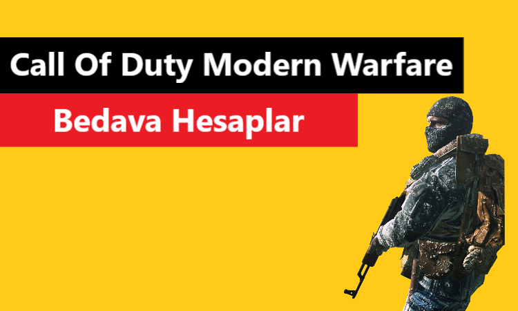 call of duty modern warfare bedava hesaplar