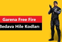 Garena Free Fire Bedava Kodlar Hile Kodları ( Güncel Liste )